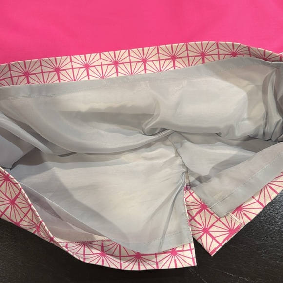 Halogen Pink Gray Starburst Color Block Legally Blonde Pencil Skirt Womens 8 - Picture 8 of 14